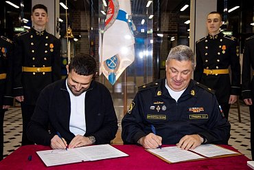 ФК «Балтика» и филиал Нахимовского военно-морского училища в Калининграде подписали соглашение о сотрудничестве. 