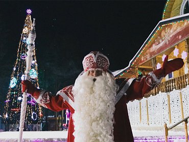 Настоящий Дед Мороз поздравляет всех Балтийцев с Новым Годом