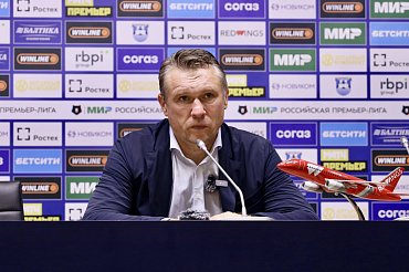 ПОСЛЕМАТЧЕВАЯ ПРЕСС-КОНФЕРЕНЦИЯ ПОСЛЕ МАТЧА ПРОТИВ «ОРЕНБУРГА»